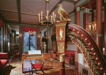 Intérieur de la salle de musique de l